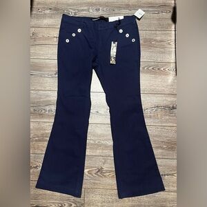 NWT freestyle navy flare bell bottoms